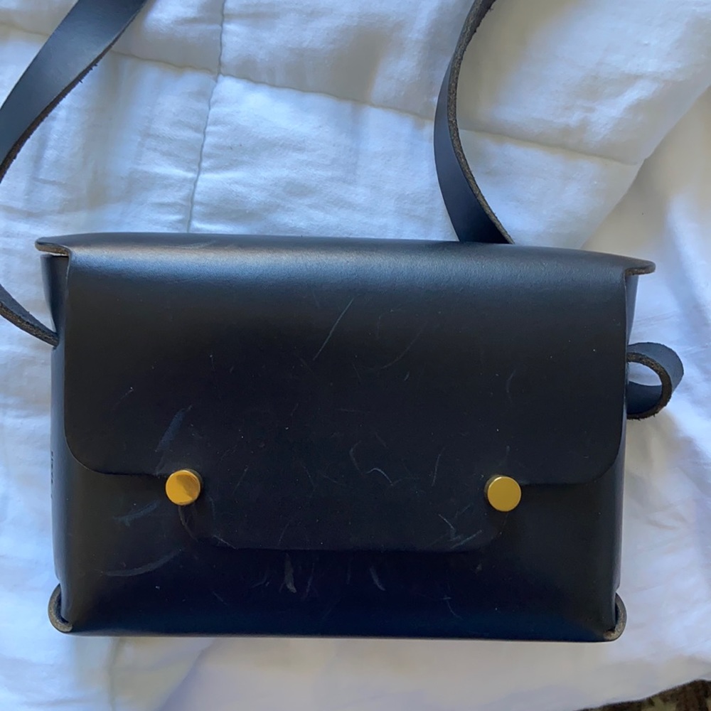 Archipel Paris Leather crossbody